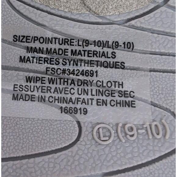 Mickey Mouse Thong Sandals Women's Size L 9-10 Beach Flip Flop Gold Sequins READ - Picture 12 of 12